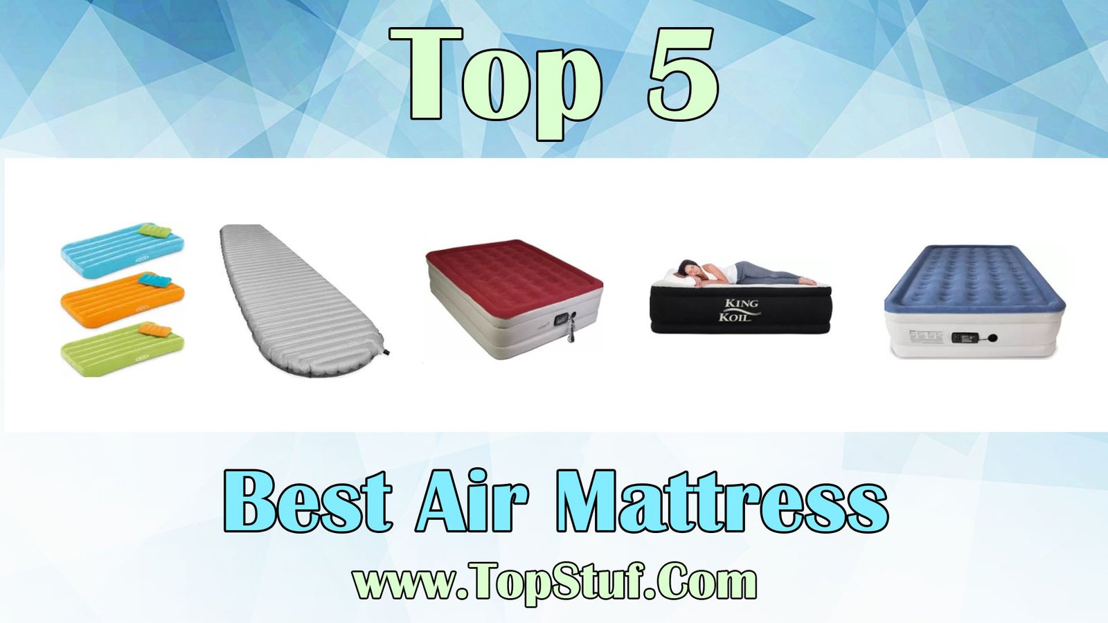 most recommended air mattress